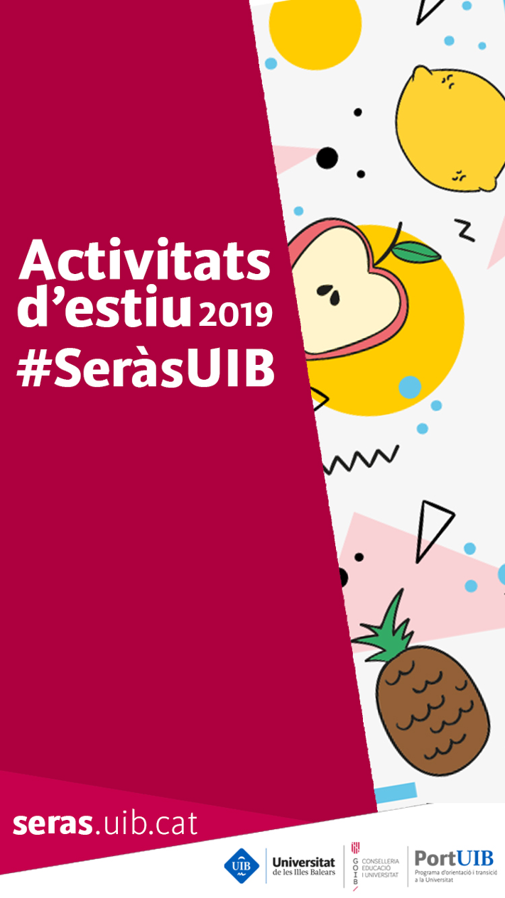 Activitats d'estiu 2019 #Seràs