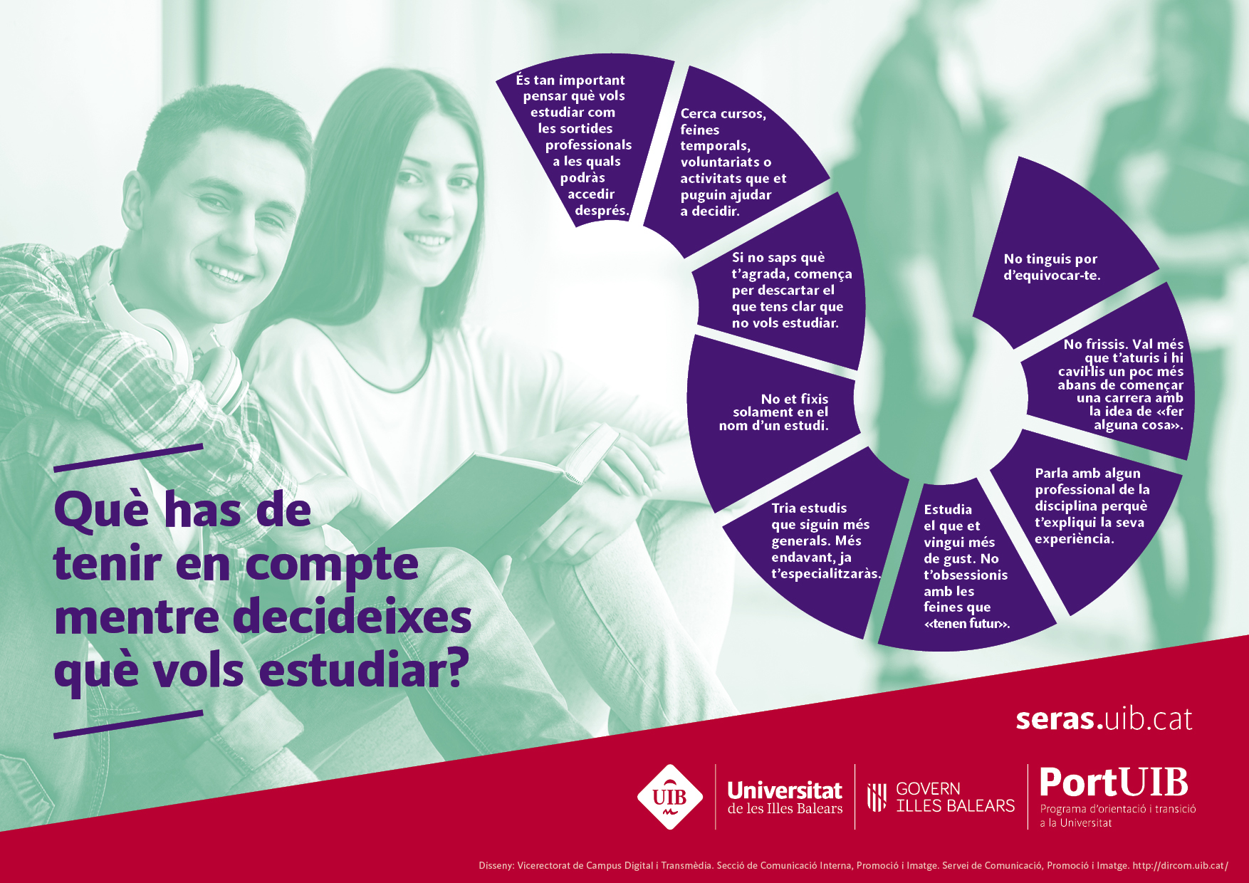 Altres consells que has de tenir en compte mentre decideixes què vols estudiar