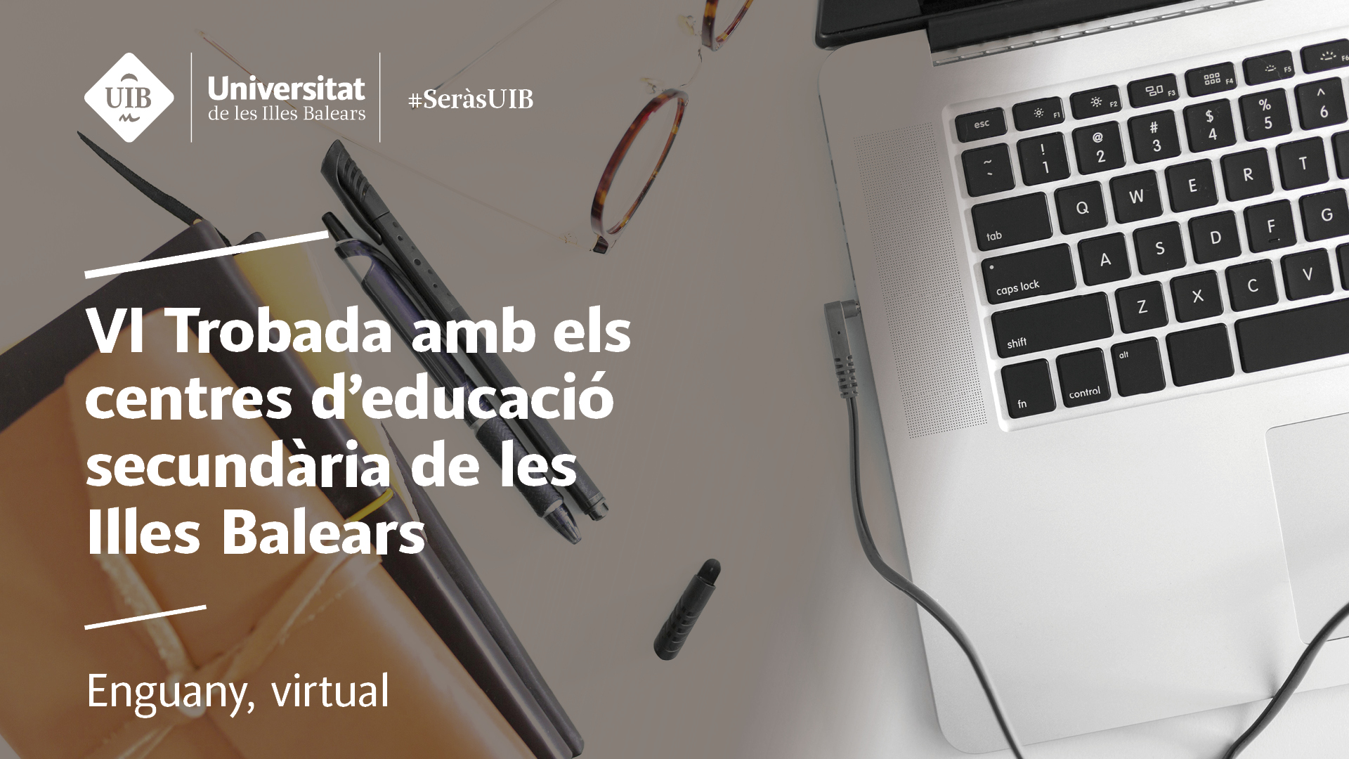 VI Trobada amb els centres d'educació secundària de les Illes Balears. Curs 2020-21