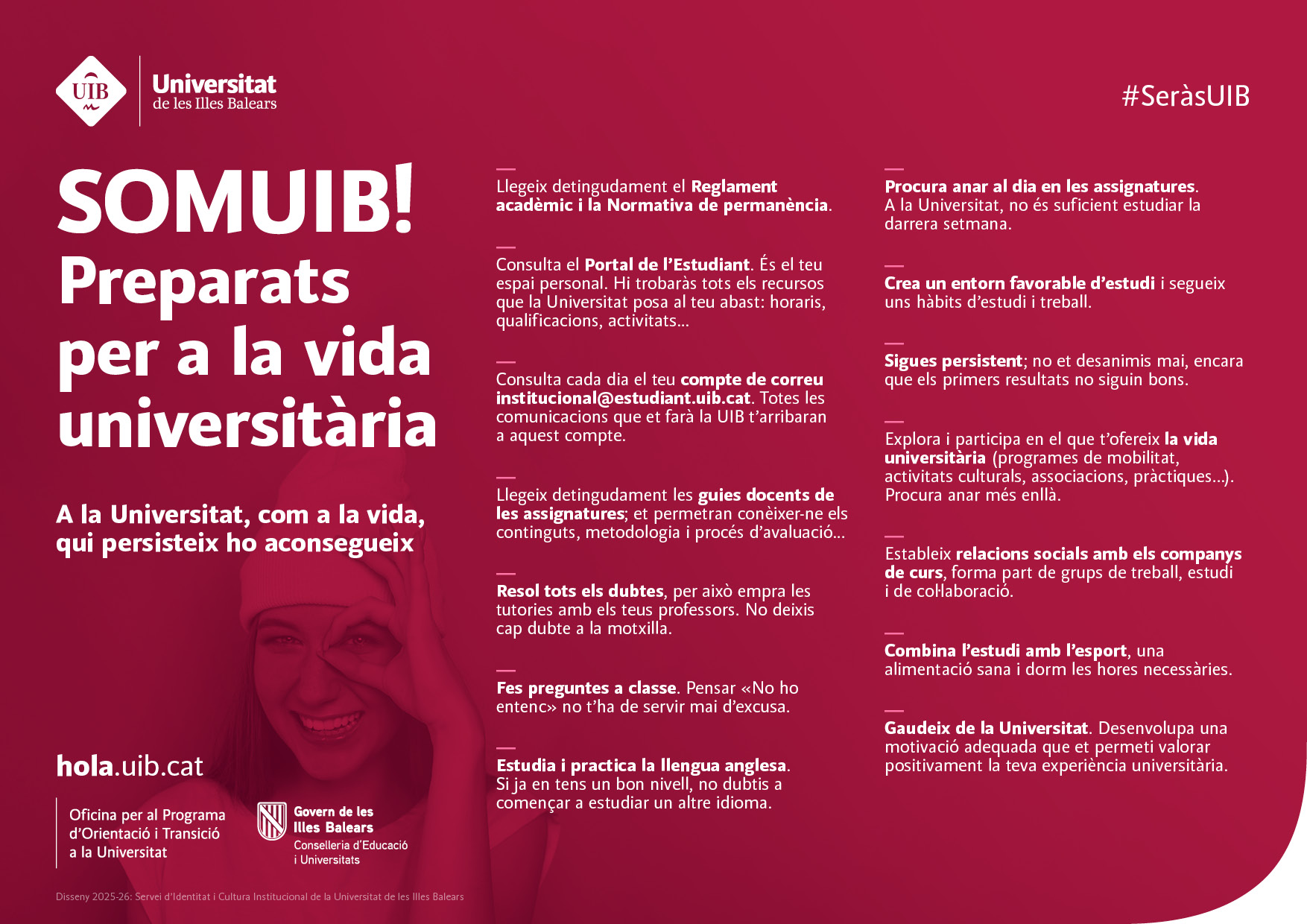 Preparats per la vida universitària